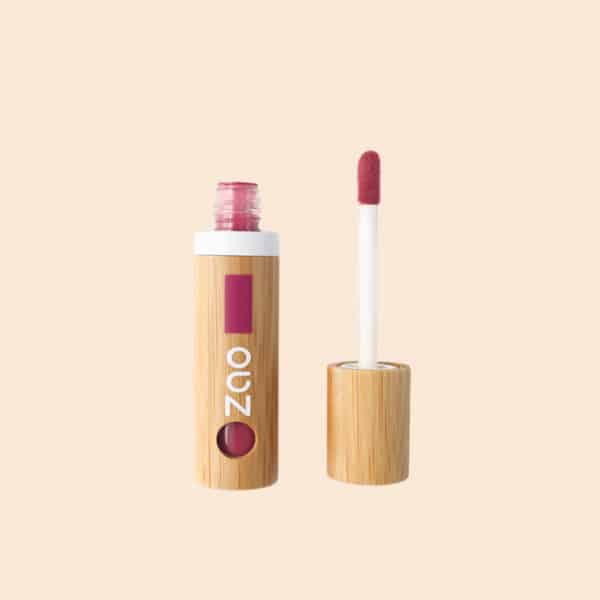 Vernis à lèvres framboise Zao Makeup