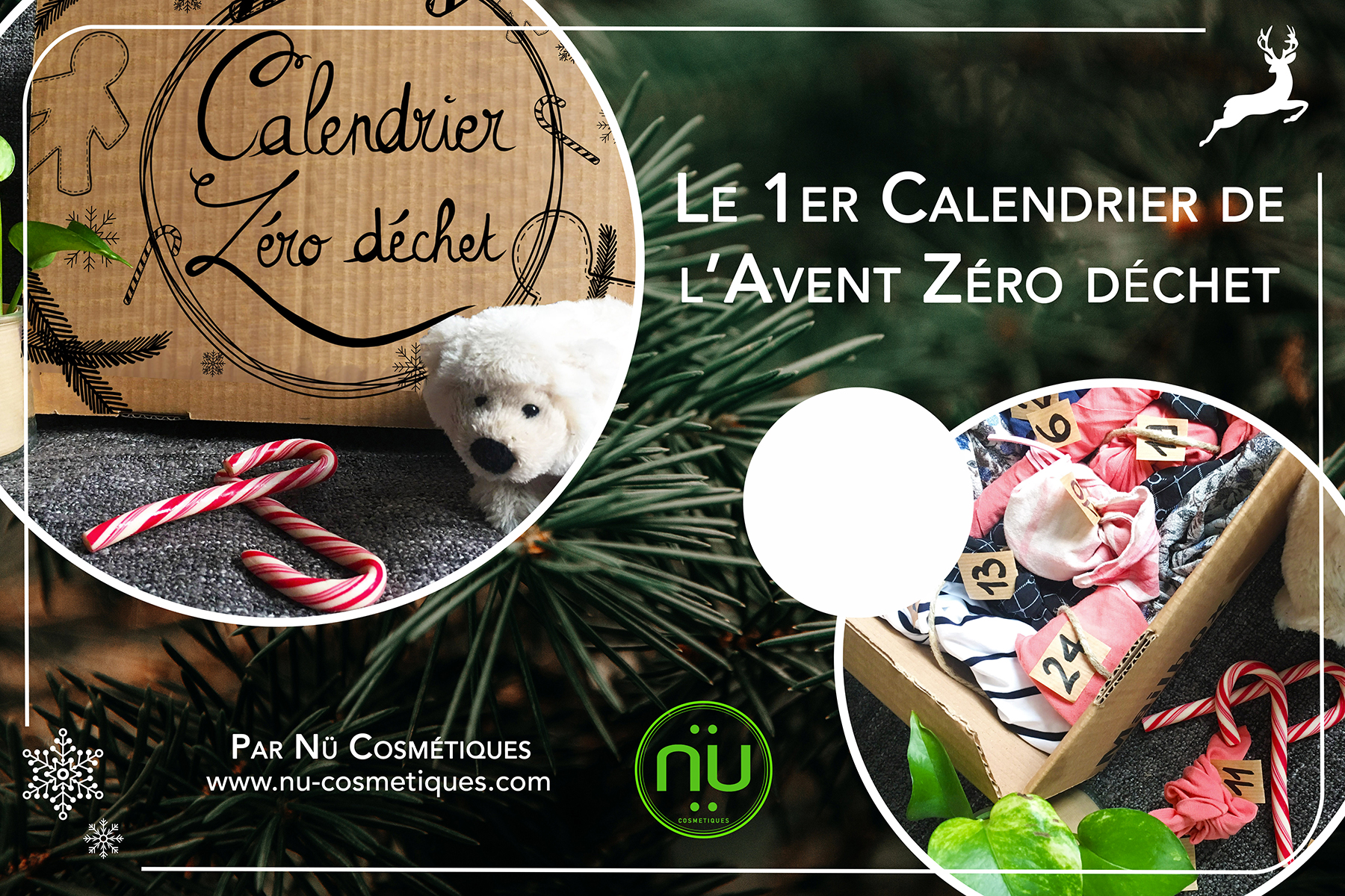 Calendrier de l'avent zéro déchet