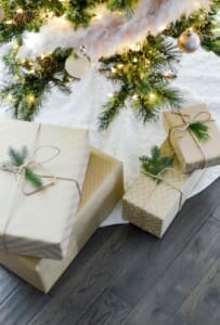 Papier cadeau zéro déchet