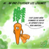 Ne pas éplucher les légumes