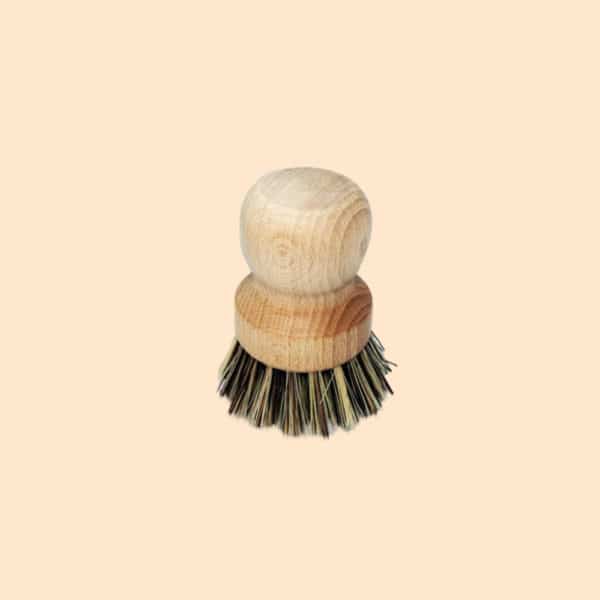 Brosse à vaisselle en fibres d'agave