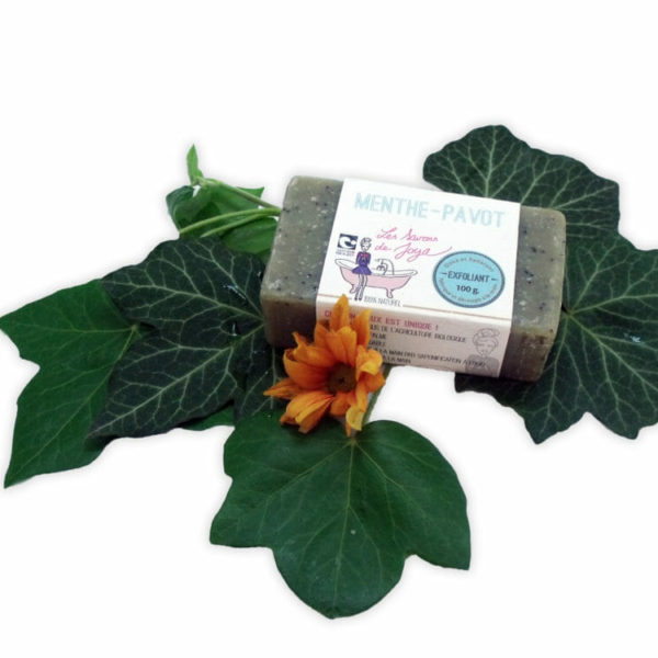 Joya_Sav Menthe pavot savon