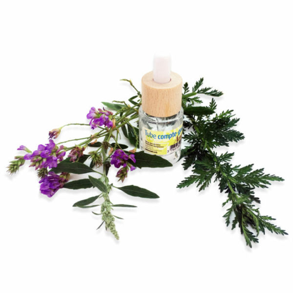 "Autobronzant" naturel à l'huile de carotte 4 compte gouttes verre et bois 15ml