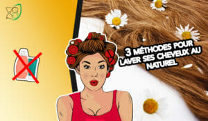 Illustration laver ses cheveux naturellement