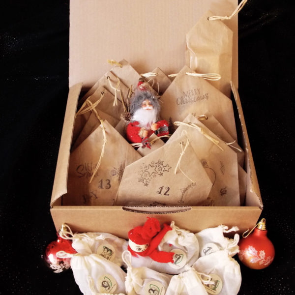 Calendrier de l'avent zéro déchet 2020 ouvert