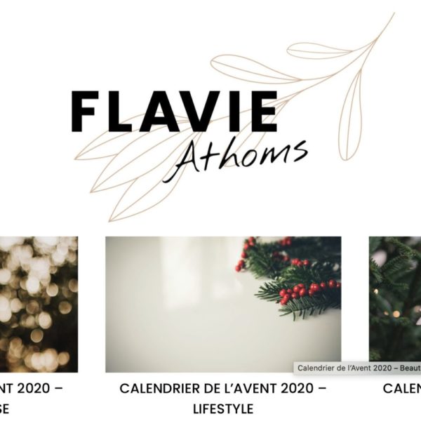 Notre calendrier de l'avent zéro déchet chez Flavie Athoms