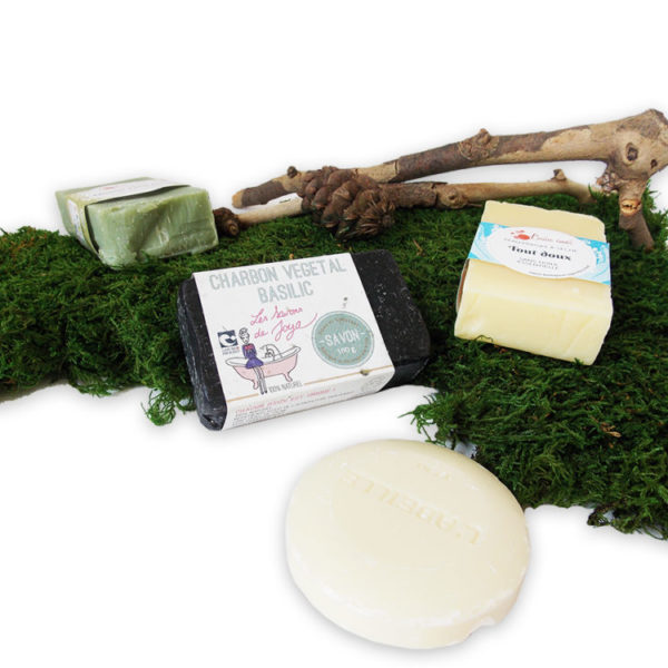 Kit savons zéro déchet noël