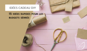 Miniature idées cadeau diy pas chères