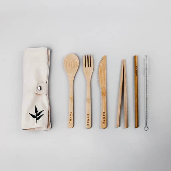 Couverts en bambou