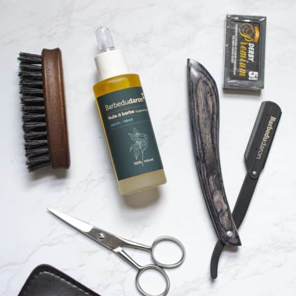 Coffret à barbe complet