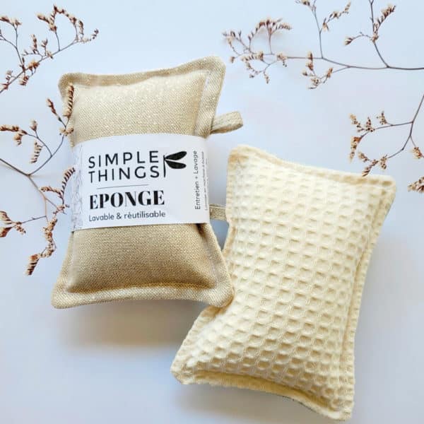 éponge lavable et réutilisable Simple Things