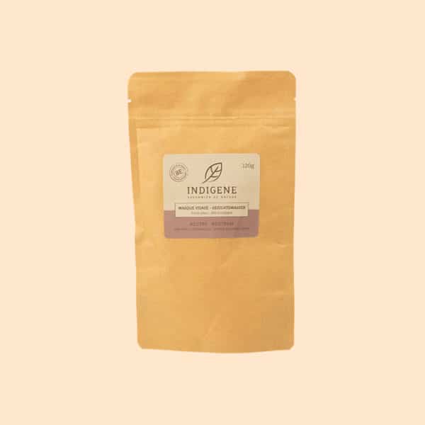 Masque visage à l'argile blanche Indigène